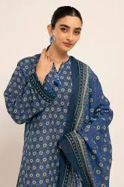 Khaadi Printed Khaddar - 2PC (Unstitched)